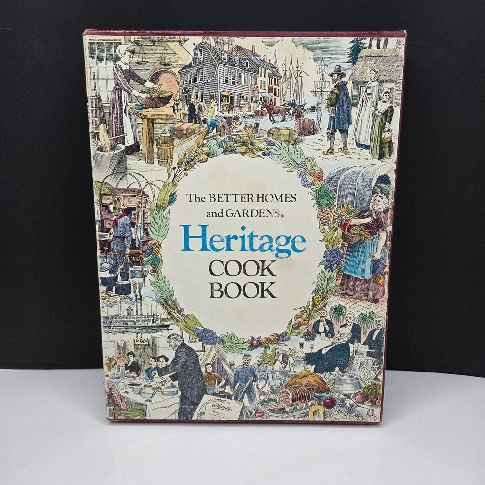 Better Homes and Gardens Heritage Cook Book 1975 1st Ed 8th Pr Vintage Hardcover